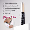 i-Envy by KISS Super Strong Hold Eyelash Adhesive Waterproof, Long-Lasting Strip Lash Glue, Natural-Looking Allergy & Latex Free with Brush Applicato