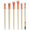EcoTools Elements Fiery Eye Makeup Brush Set, For Eyeshadow & Eyeliner, Blending Brushes for Eyes, Eco Friendly Makeup Brushes, Limited Edition, Oran