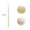 300 PCS Lip Brushes Disposable Lip Gloss Wands Lipstick Applicator Makeup Tool, Crystal Gold Handle