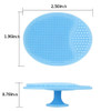 Face Scrubber,2 Pack Soft Silicone Scrubbies Facial Cleansing Pad Face Exfoliator Face Scrub Face Brush Silicone Scrubby for Massage Pore Cleansing B