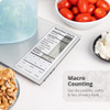 Greater Goods Nutrition Food Scale for Meal Planning and Portion Control with Food Code Booklet & App (Non-Connected, Non-Backlit Model)