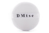 DMtse Round Jumbo Velour Powder Puff w Ribbon 4.25" Diameter White