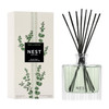 NEST New York Reed Diffuser, Wild Mint & Eucalyptus - 5.9 fl oz - Fragrance for Up to 90 Days - Reusable, Refillable Glass Holder - Includes 8 All-Na