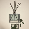 NEST New York Reed Diffuser, Wild Mint & Eucalyptus - 5.9 fl oz - Fragrance for Up to 90 Days - Reusable, Refillable Glass Holder - Includes 8 All-Na
