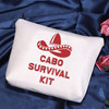 POFULL Cabo Mexico Bachelorette Party Gift Wedding Party Cosmetic Bag Cabo San Lucas Gift Cabo Survival Kit Zipper Makeup Bags Travel Toiletry Bag Ac