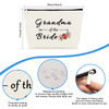 Grandma of the Bride Makeup Bag Gifts Grandmother of the Bride Gift Wedding Party Bridal Shower Engagement Birthday Gift for Grandma of the Bride Gra