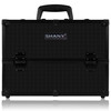 SHANY Essential Pro Makeup Train Case Cosmetic Box Portable Makeup Case Cosmetics Beauty Organizer Jewelry storage with Locks, Multi Compartments Mak