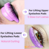Eyelash Perm Pads Lash Lift Rods Eyelash Lift Shields Silicone Pads 9 Sizes 18 Piece Reusable Soft Lash Lift Pads Shield for Different Length Eyelash