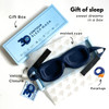 Samadhaan 3D Contoured Eye Mask for Sleeping | Sleep Mask for Side Sleepers | Eyelash Extensions with Velcro Closure | Shade Cover | Eye Sleeping Mas