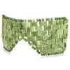 gemshan Jade Eye Mask - Natural Green Authentic Jade Stone Facial Mask for Puffiness Relief, Dark Circles & Anti Aging