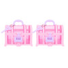 Alipis 2Pcs Kids Jewelry little girl treasure box pretend treasure box baby girl Princess