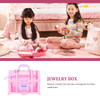 Alipis 2Pcs Kids Jewelry little girl treasure box pretend treasure box baby girl Princess