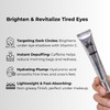 Gle Vitamin C Eye Serum for Dark Circles, Eye Wrinkles and Redness | Dark Circle Under Eye Puffy Eyes Treatment | Caffeine, Vitamin C Hyaluronic Acid