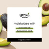 Yes To Avocado Daily Eye Cream, Fragrance-Free, Hydrating & Smoothing, with Hyaluronic Acid & Omega 3, 0.5 Fl Oz