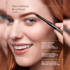 Arches & Halos Micro Defining Brow Pencil - Fuller and More Defined Brows - Long-Lasting, Smudge Proof, Rich Color - Dual Ended Pencil with Brush - V