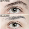 Blulu 6 Sheets 4d Hair-like Waterproof Eyebrow Tattoos Stickers Transfers Temporary Brow Tattoo Peel off Grooming Shaping Sticker in Arch Style, 66 P