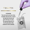 BRAWNA 30M (100 FT) Pre - Inked Mapping String for Eyebrow and Lip Measuring - Premium Microblading string - PMU Supplies - Inked Thread - Black