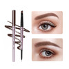 Music Flower Eyebrow Pencil Double Ended, Waterproof Natural Brow Enhancing Pen, Long lasting Eye Makeup, Pack of 1, Light Brown