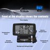 KVAEY Car Digital Thermometer Clock, Dashboard Luminous Thermometer Date Clock with LCD Backlight Display, Vehicle Indoor Outdoor Multifunctional 2 i