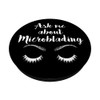 Ask Me About Microblading Brows Eyebrows PopSockets PopGrip: Swappable Grip for Phones & Tablets