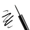 BaeBlu Organic Liquid Eyeliner, 24 Hour Wear, Waterproof, Non-Irritating 100% Natural, Gluten Free, Onyx