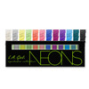 L.A. Girl Beauty Brick Eyeshadow Collection, Neon GES334A