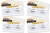Andrea Accent Half Lashes 301 - Lightweight, Natural-Looking Cat Eye Lashes for Enhanced Eye Definition, Easy Application False Eyelashes, 4-Pack