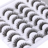 Newcally Cat Eye Lashes Natural Look False Eyelashes Short Wispy 3D Volume Fake Eye Lashes Pack 14 Pairs