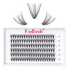 Lash Clusters Extensions 20D Individual Cluster Lashes Mixed Tray Black Mink DIY Eyelash Extensions and Under Eyelashes Professional Makeup (20D-0.07