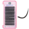 .15 Ellipse Eyelash Extensions Matte Black Flat Lashes Cashmere Faux Mink Individual Eyelash Extensions Ellipse Lash C Curl D Curl Faux Mink Volume S