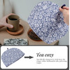 Cotton Tea Cozy Vintage Floral Tea Cozy Insulated Teapot Covers Keep Warm Decorative Accessories Kettle Quilt for Kitchen Table Hotel Party Restauran
