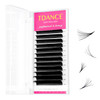 TDANCE Easy Fan Lash Extension Rapid Blooming Volume Eyelash Extensions C CC D DD J B L Curl 0.03-0.12mm Thickness Easy Fan Volume Lashes Self Fannin