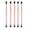 TEONEI Dual Ended Eye Makeup Brush,Eyeshadow Blending Brush,Eyeshadow Smudge Brush,Foundation Makeup Applicator,5Pcs