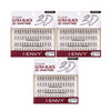 i-ENVY 2X Volume 3D Ultra Black Individual Lashes (3 PACK, Knot Free - Long)