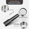 WhaleSiper 54mm Bottomless Portafilter Compatible with Breville BES870/880 & Solis etc., 3-Ear Stainless Head