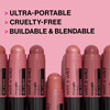 wet n wild MegaGlo Makeup Stick, Buildable Color, Versatile Use, Cruelty-Free & Vegan - Peach Bums