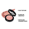 Lord & Berry BLUSH Pressed Lightweight Face Powder Blusher with Matte Finish, Rose
