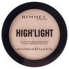 Rimmel London High'Light - 001 Stardust - Highlighter, Weightless Texture, Buttery-Soft Formula, Buildable, 0.28oz