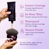 Westmore Beauty Body Coverage Perfector  Waterproof Leg & Body Makeup/Bronzer For Women - Best Tattoo Cover Up Makeup & Tattoo Concealer - 3.5 Oz Na