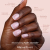 LONDONTOWN Pink Illuminating Nail Concealer, Sheer Brightening Nail Polish & Strengthener for Yellowing, Damaged or Discolored Nails, Natural Nail Pe