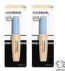 COVERGIRL Clean Matte Concealer, Fair 110, 0.37 Fl Oz, 2 Count
