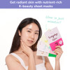 FACETORY K Beauty Face Mask Skin Care - EVERYDAY 8 COLLECTION Sheet Mask Set | Natural Premium Korean Face Mask For All Skin Types - No Sulfates No P