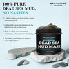 Aromasong 100% Pure Dead Sea Mud Mask for Face and Body - Spa Quality Pore Minimizer for Face & Oily Skin, Cleansing Natural Skin Care for Women and