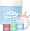 I DEW CARE Wash Off Face Mask Set - Scoop Party | Hyaluronic Acid Skincare Essentials, Moisturizing, Hydrating, Soothing, Exfoliating, Deep Cleansing