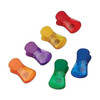 Farberware Heavy Duty 6-Piece Wide Bag Clip Set, Assorted Color Magnetic Food Sealing Clips for Chips, Snacks, Storage, and Kitchen Organization