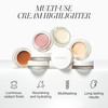 RMS Beauty Luminizer - Cream Highlighter Makeup, Face Highlighter & Inner Corner Eye Highlighter, Glow Balm Dewy Makeup Face Highlighters & Luminizer