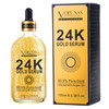 Voluxss 24K Gold Serum for Face,Skin Brightening Anti Aging Face Serum Moisturizer with Vitamin C,Hyaluronic Acid & Argan Oil for Dark Spots & Fine L