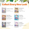 Epielle Character Face Mask Mystical Safari 6 Pack, Fun & Effective Korean Skin Care, Spa Party Favors, Stocking Stuffers, Birthday Gifts for Women,