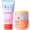 Kids Healthy Morning Duo: Clean & Vegan Skin Care for Kids Bundle | Skin Care Cloud Face Wash + SPF 20 Mineral Face Cream | Non-Toxic | Non-Comedogen