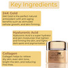 GLO24K Moisturizer Face Cream with 24K Gold, Vitamins  Collagen Retinol Hyaluronic Acid  Hyaluron Acid Cream for Hydration & Daily Skin Care, Day C